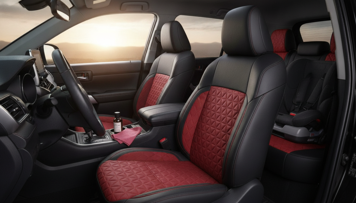 Toyota Leather Seat Covers: Luxury Fit, Safety & Care