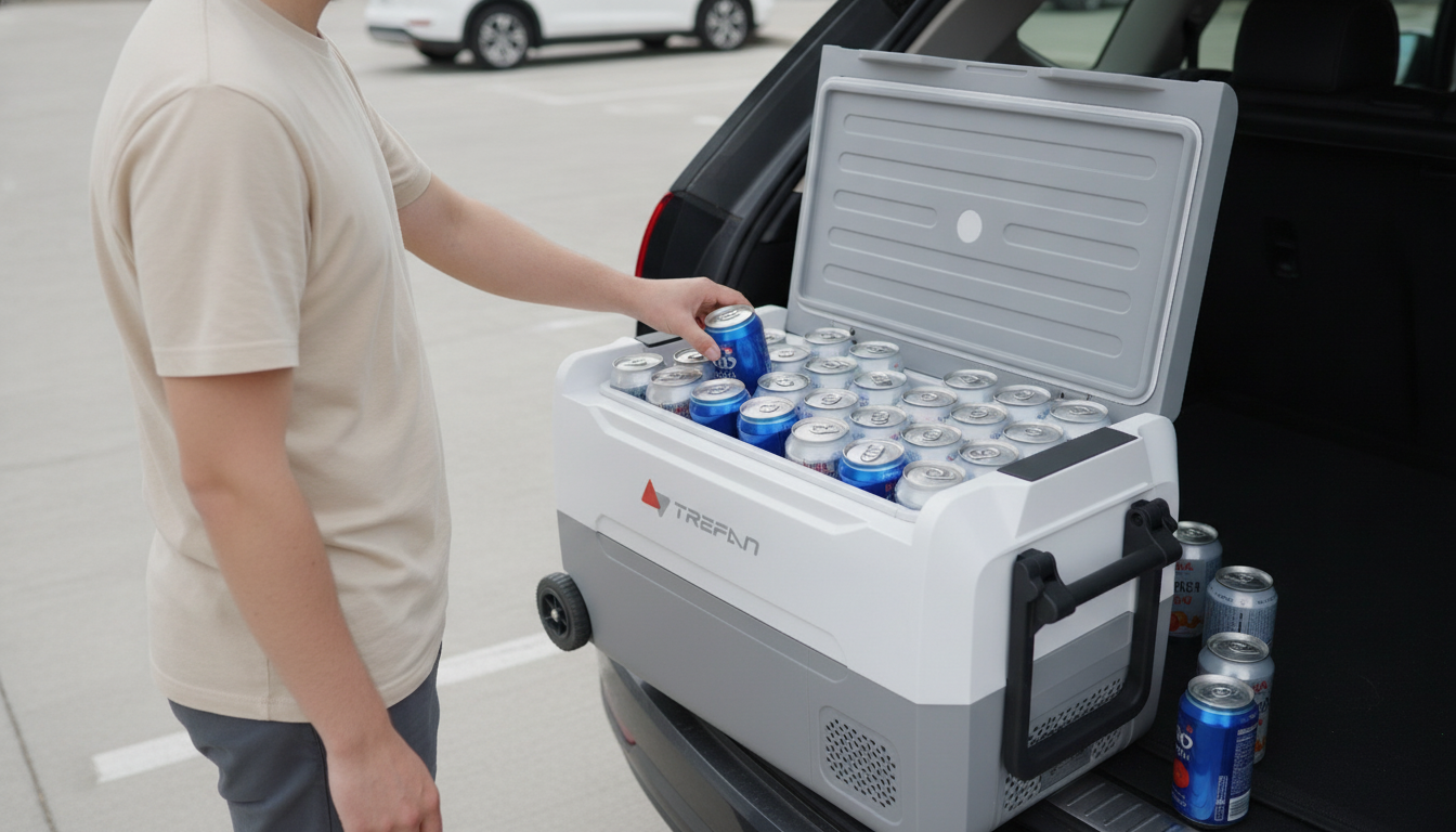 37 Qt Car Fridge: How Many 12 oz Cans Fit?